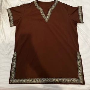 Viking Shirt and Fleece lined Beanie (Kristoff Disney Frozen costume)